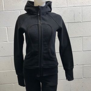 lululemon athletica Jackets & Coats - Lululemon black scuba hoodie, sz 4, 60641 lululemon athletica Jackets & Coats - Lululemon black scuba hoodie, sz 4, 60641